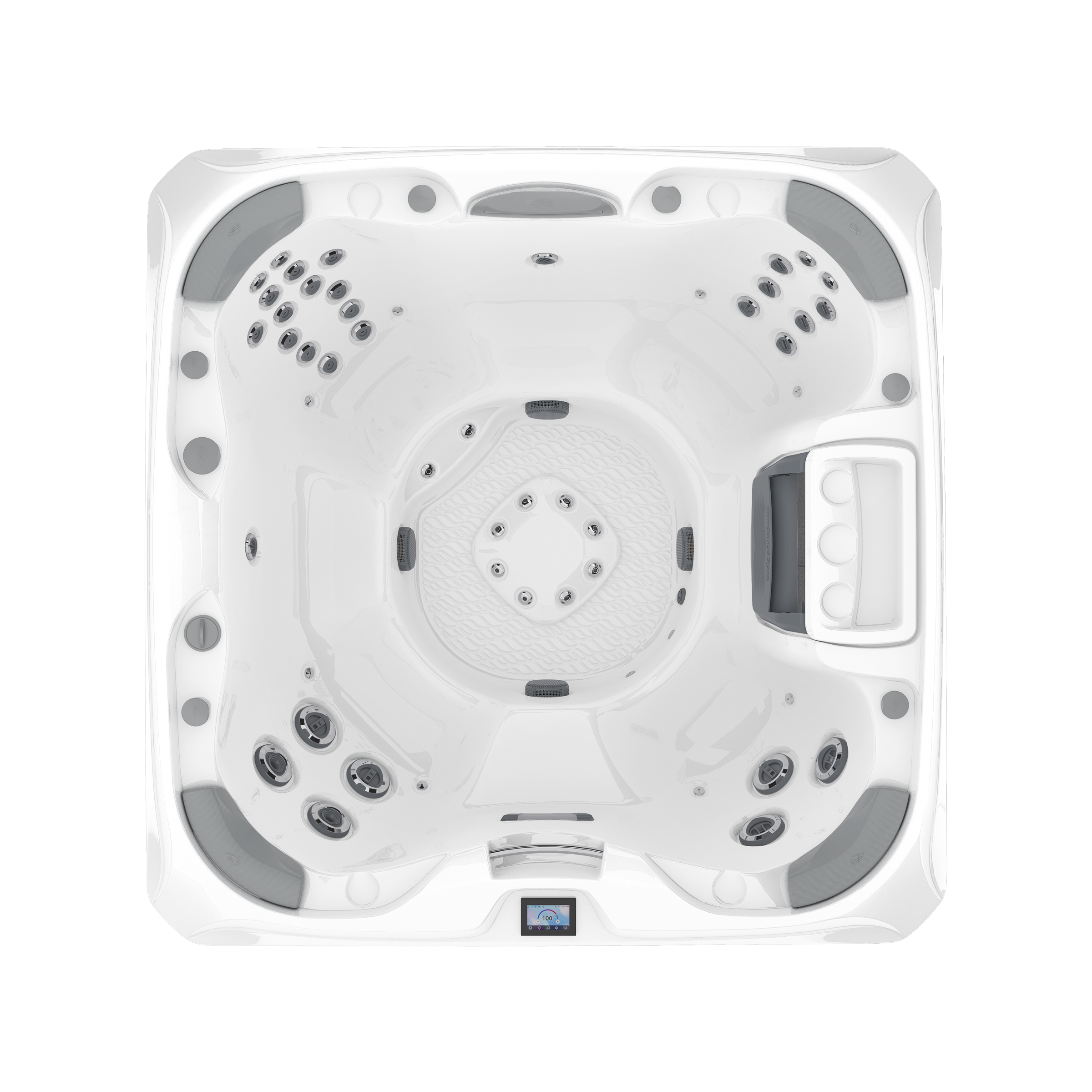 vistamar top view - 6 person hot tub