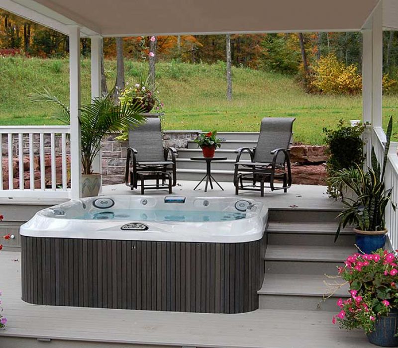 Covered Outdoor Jacuzzi Hot Tub Victoria Langford