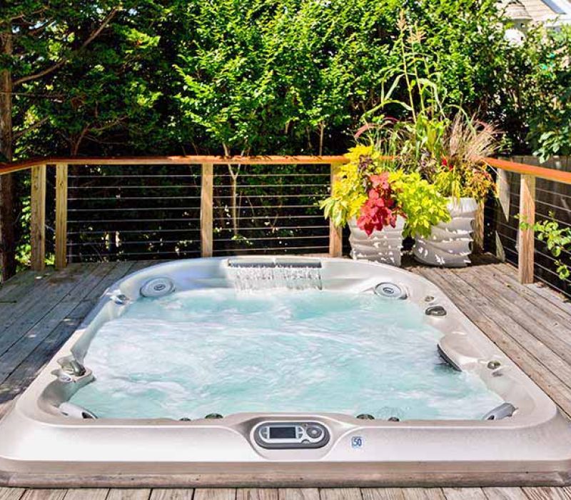 Jacuzzi Hot Tub Deck Installation Victoria Langford