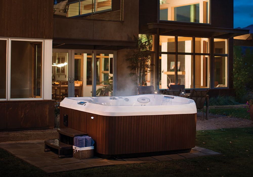 Jacuzzi Hot Tub Evening Victoria Langford