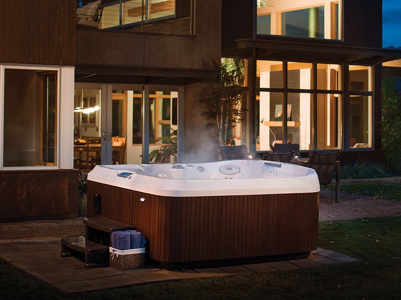 Jacuzzi Hot Tub Evening Victoria Langford