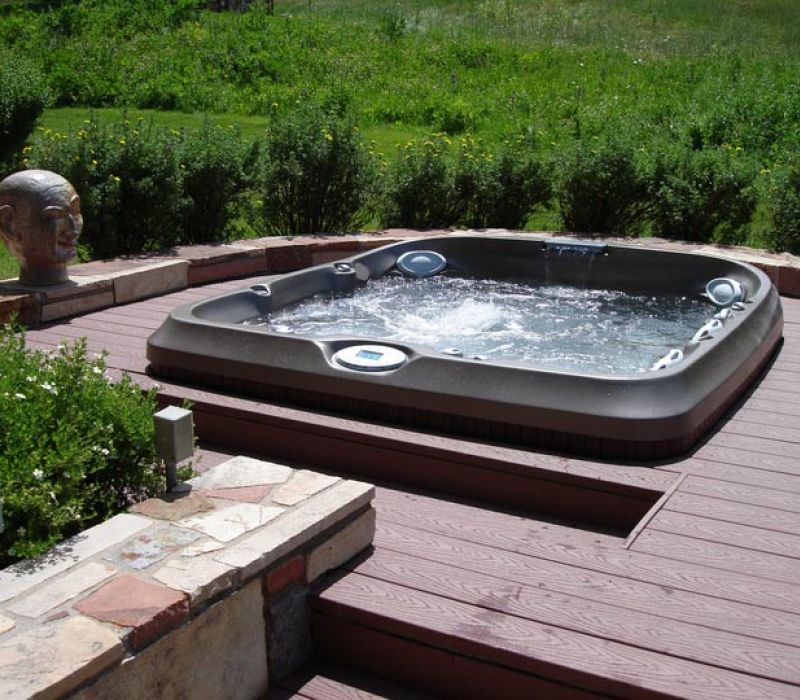 Jacuzzi Hot Tub In Deck Installation Victoria Langford