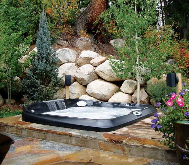 Jacuzzi Hot Tub Installation Garden Victoria Langford