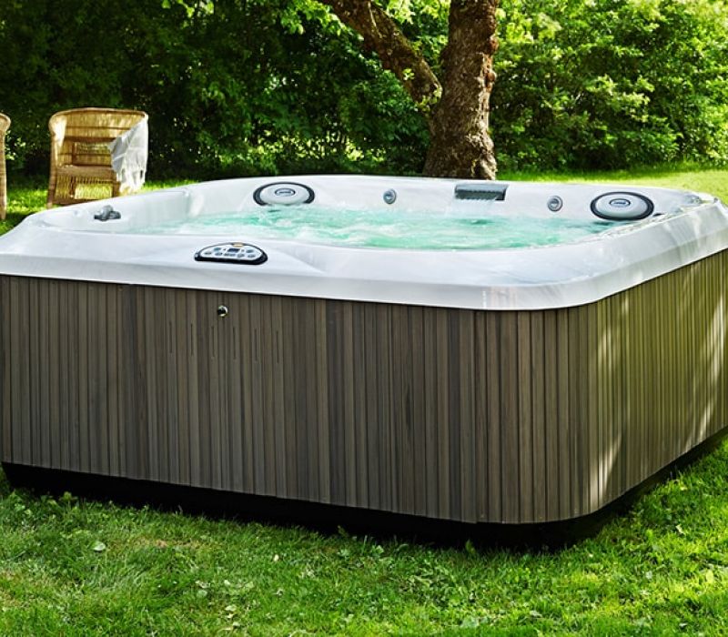 Jacuzzi Hot Tub Lawn Install Victoria Langford