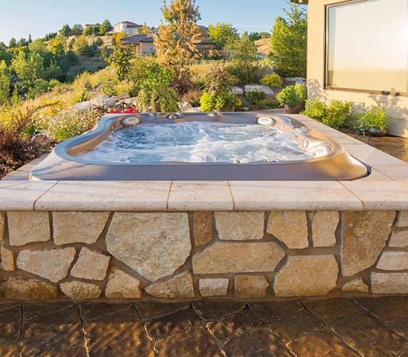 Outdoor Jacuzzi Installation Summer Victoria Langford