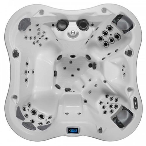 Lotus Bay Model From Dimension One Spas At Vintage Hot Tubs